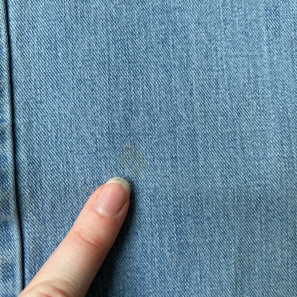 Super Cute Vintage 70s Distressed XXS 22” “What’s In a Name?” Bell Bottom Jeans - Picture 6 of 16